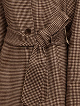 Load image into Gallery viewer, TOMLINSON BELTED LONG COAT | DEEP TAUPE / SANDSHELL VARLEY