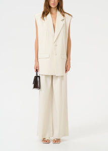 SEAVER HW PANTS |  EGRET MELANGE GESTUZ