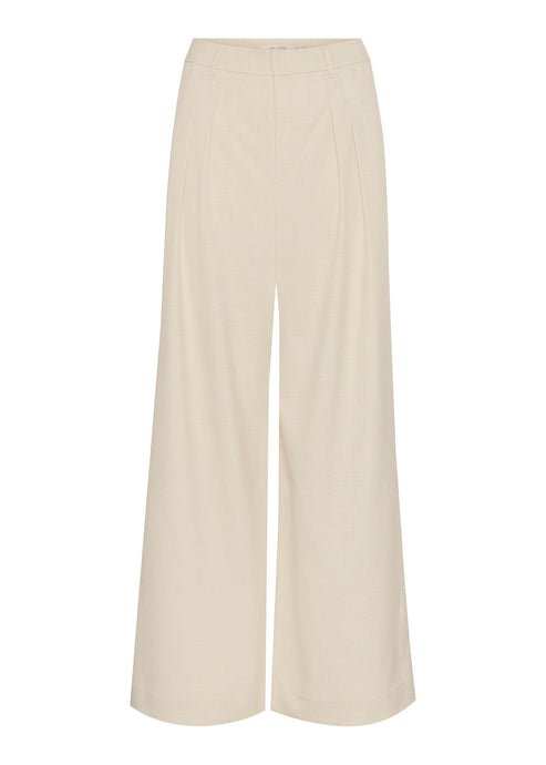 SEAVER HW PANTS |  EGRET MELANGE GESTUZ