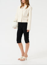 Charger l&#39;image dans la galerie, SEAVER LS SHORT BLAZER |  EGRET MELANGE GESTUZ