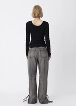 Load image into Gallery viewer, IRINE LS TOP | BLACK WON HUNDRED