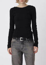 Load image into Gallery viewer, IRINE LS TOP | BLACK WON HUNDRED