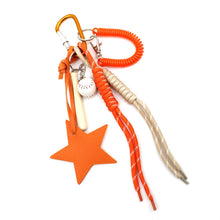 Load image into Gallery viewer, Bag Charm - STAR: Orange Vimoda