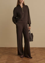 Load image into Gallery viewer, Varley THE WIDE LEG PANT 30 | COFFEE BEAN