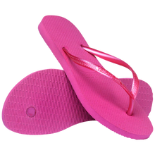 Load image into Gallery viewer, HAVAIANAS SLIM KIDS | METALLIC PINK GUM HAVAIANAS