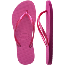 Load image into Gallery viewer, HAVAIANAS SLIM KIDS | METALLIC PINK GUM HAVAIANAS