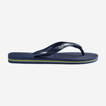 Load image into Gallery viewer, HAVAIANAS BRASIL LOGO KIDS | NAVY BLUE HAVAIANAS