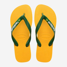 Load image into Gallery viewer, HAVAINAS BRASIL LOGO | POP YELLOW HAVAIANAS