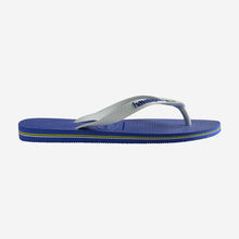 Load image into Gallery viewer, HAVAIANAS BRASIL LOGO KIDS | MARINE BLUE HAVAIANAS