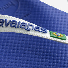 Load image into Gallery viewer, HAVAIANAS BRASIL LOGO KIDS | MARINE BLUE HAVAIANAS