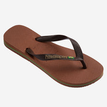 Load image into Gallery viewer, HAVAIANAS BRASIL LOGO | RUST COFFEE HAVAIANAS