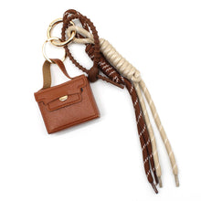 Load image into Gallery viewer, Bag Charm - Bag Charm - SQUARE BAG: Blue Vimoda