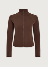 Load image into Gallery viewer, Varley ALWAYS ZIP THROUGH SWEAT | DEEP MAHOGANY