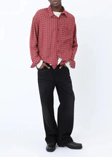 Load image into Gallery viewer, MASON CHECK SHIRT | GRANITA PINK WON HUNDRED
