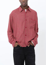 Load image into Gallery viewer, MASON CHECK SHIRT | GRANITA PINK WON HUNDRED