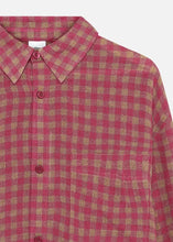 Load image into Gallery viewer, MASON CHECK SHIRT | GRANITA PINK WON HUNDRED