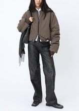 Load image into Gallery viewer, OPAL BOMBER JACKET | MAJOR BROWN WON HUNDRED