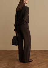 Load image into Gallery viewer, Varley THE WIDE LEG PANT 30 | COFFEE BEAN