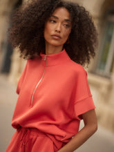 Load image into Gallery viewer, Varley RITCHIE SHORT SLEEVE SWEAT | SUMMER FIG