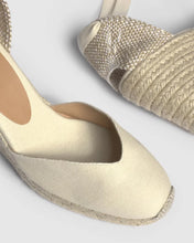 Load image into Gallery viewer, CHIARA ESPADRILLE WEDGE | IVORY