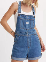Load image into Gallery viewer, VINTAGE SHORTALL | FOOLISH LOVE - BLUE LEVI&#39;S