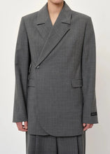 Load image into Gallery viewer, LILITH BLAZER | LIGHT GREY PINSTRIPE