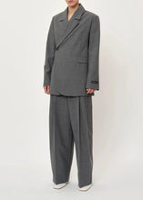 Load image into Gallery viewer, LILITH BLAZER | LIGHT GREY PINSTRIPE