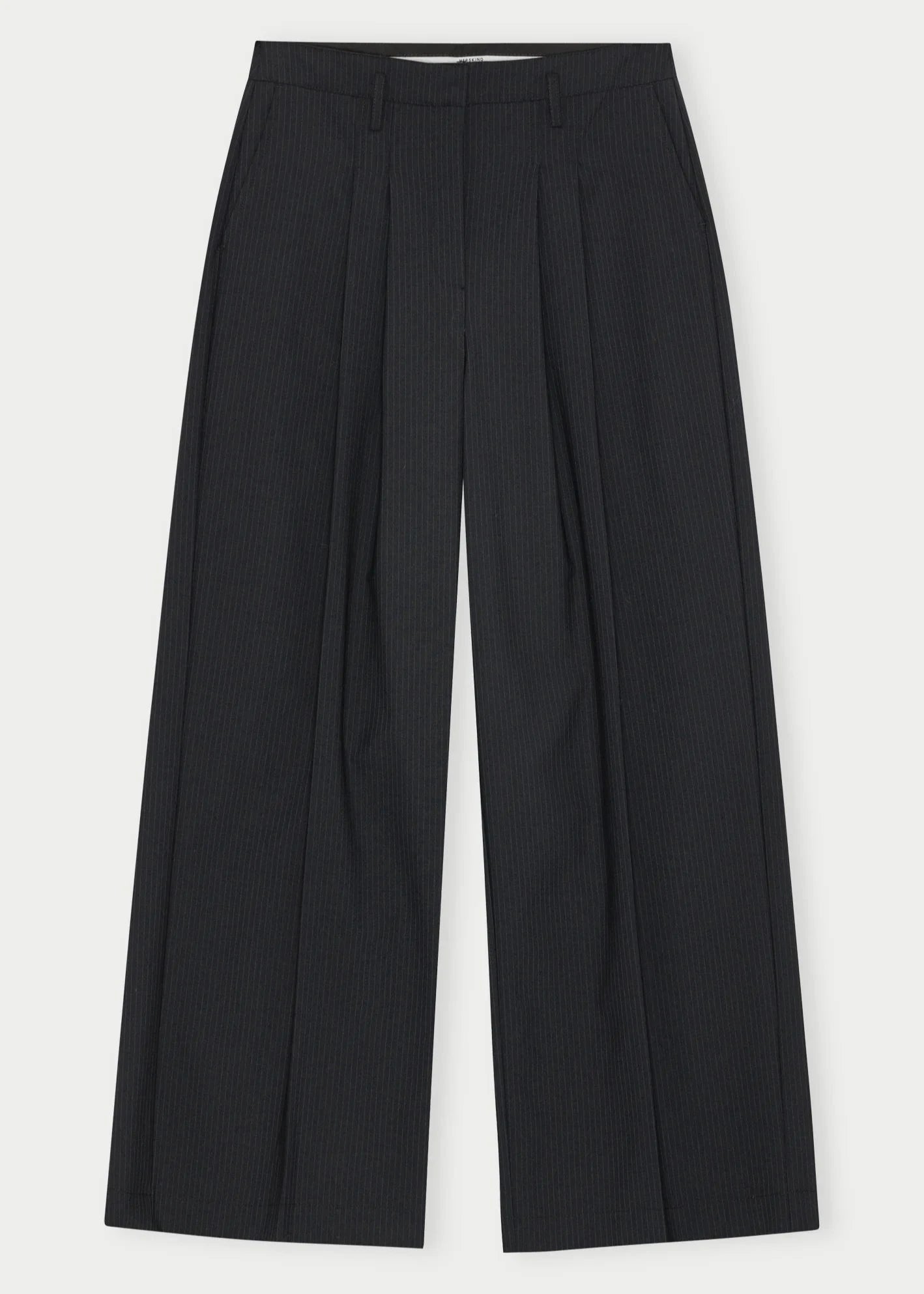 LOTUS PANTS | NAVY MELANGE HERSKIND