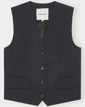 Load image into Gallery viewer, ATLAS VEST | NAVY MELANGE HERSKIND