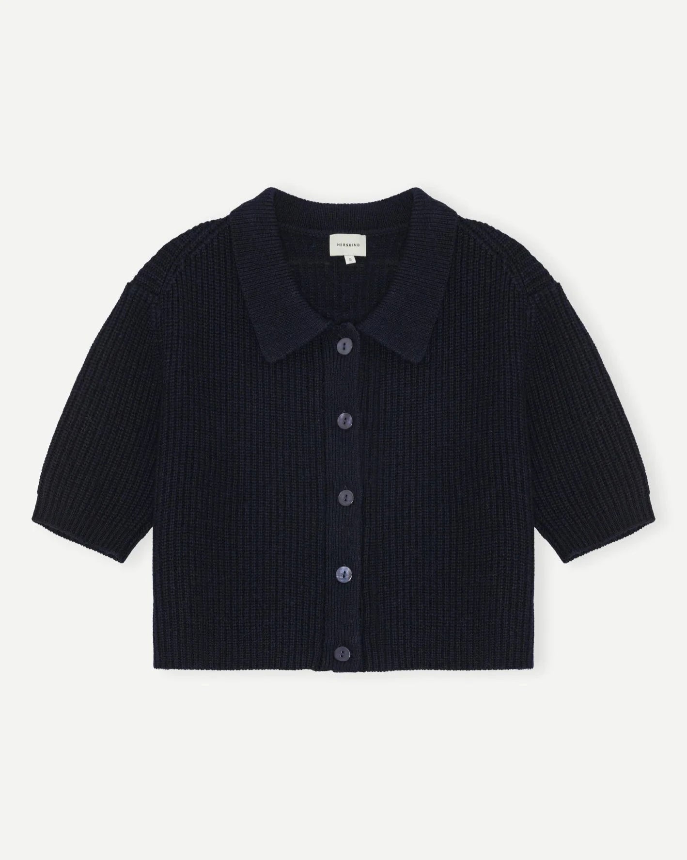 ARIA KNIT CARDIGAN | NAVY HERSKIND
