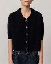 Load image into Gallery viewer, ARIA KNIT CARDIGAN | NAVY HERSKIND