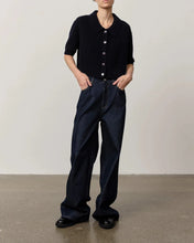 Load image into Gallery viewer, ARIA KNIT CARDIGAN | NAVY HERSKIND