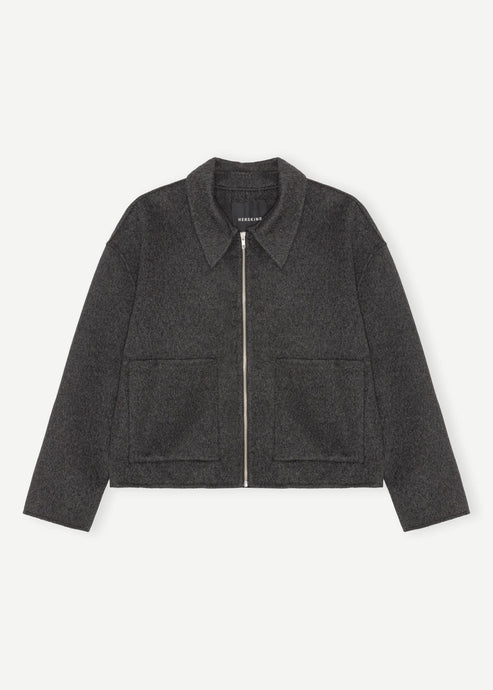 COLLINS JACKET | DARK GREY HERSKIND