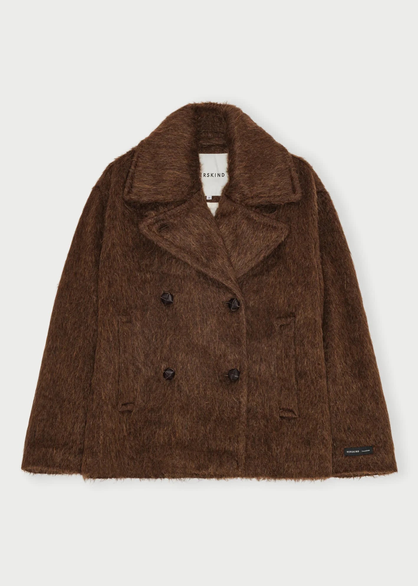 SHELBY COAT | BROWN HERSKIND