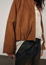 Load image into Gallery viewer, RAY SUEDE JACKET COGNAC HERSKIND