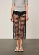 Load image into Gallery viewer, ANGLE SKIRT | BLACK HERSKIND