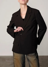 Load image into Gallery viewer, AMALFI REGULAR BLAZER  | BLACK HERSKIND