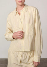 Load image into Gallery viewer, JOVELLE SHIRT | YELLOW STRIPE HERSKIND