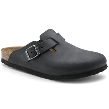 Load image into Gallery viewer, BOSTON OILED LEATHER | BLACK BIRKENSTOCK