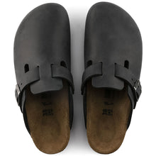 Load image into Gallery viewer, BOSTON OILED LEATHER | BLACK BIRKENSTOCK