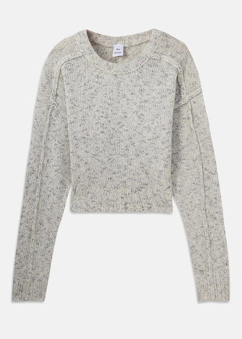 BELA KNIT SWEATER |  WHITE COMB WON HUNDRED