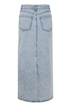 Charger l&#39;image dans la galerie, JANICEGZ SKIRT | WASHED MID BLUE FROM GESTUZ