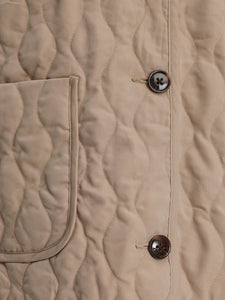 KARLA QUILTED GILET | LIGHT TAUPE VARLEY