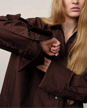 Load image into Gallery viewer, INGA SHIRT  | COFFEE BROWN HERSKIND
