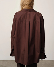 Load image into Gallery viewer, INGA SHIRT  | COFFEE BROWN HERSKIND