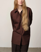 Load image into Gallery viewer, INGA SHIRT  | COFFEE BROWN HERSKIND