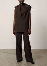 Load image into Gallery viewer, IVANO MID WAIST PANTS | COFFEE BROWN HERSKIND