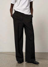 Load image into Gallery viewer, POWEL MID WAIST PANTS | GREY PINESTRIPE HERSKIND