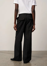 Load image into Gallery viewer, POWEL MID WAIST PANTS | GREY PINESTRIPE HERSKIND