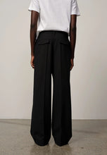 Load image into Gallery viewer, POWEL MID WAIST PANTS | GREY PINESTRIPE HERSKIND